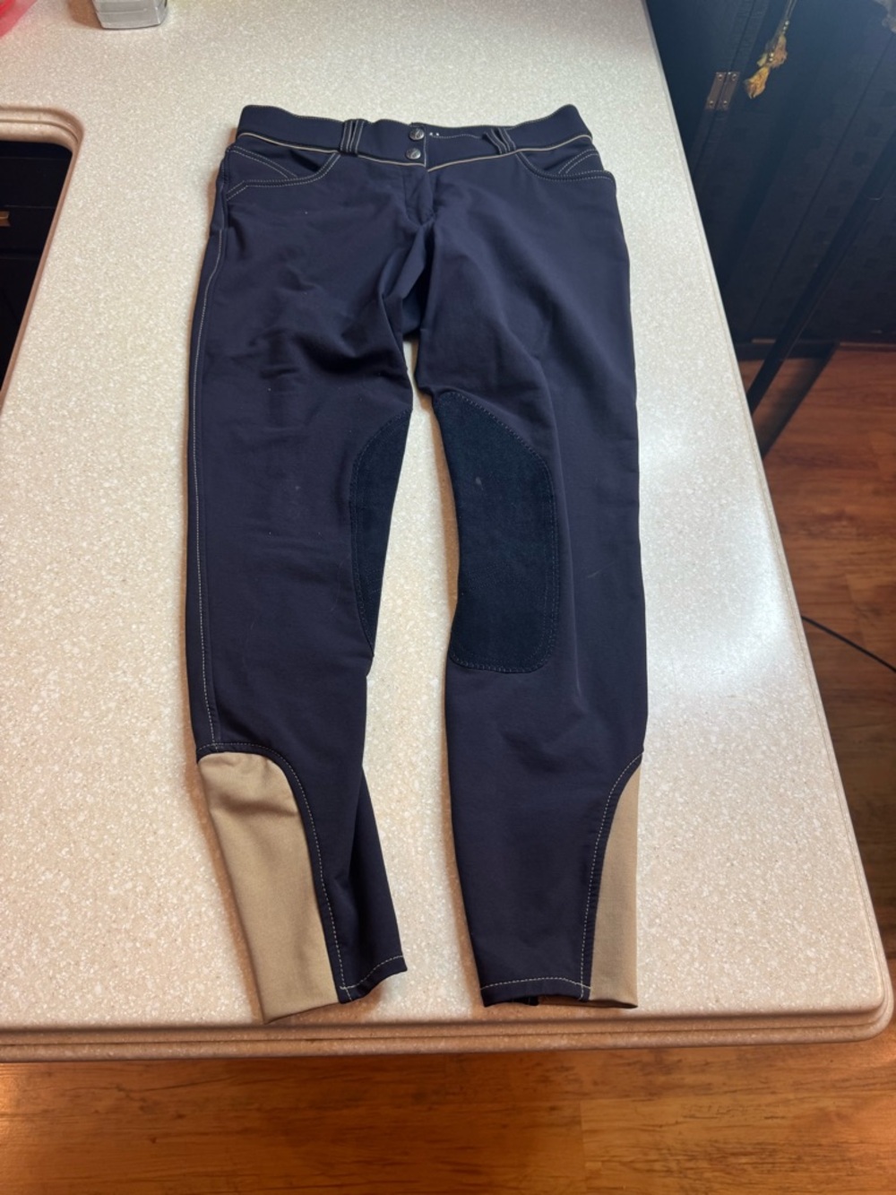 Elation Platinum Woman’s Navy Riding Breeches (28)